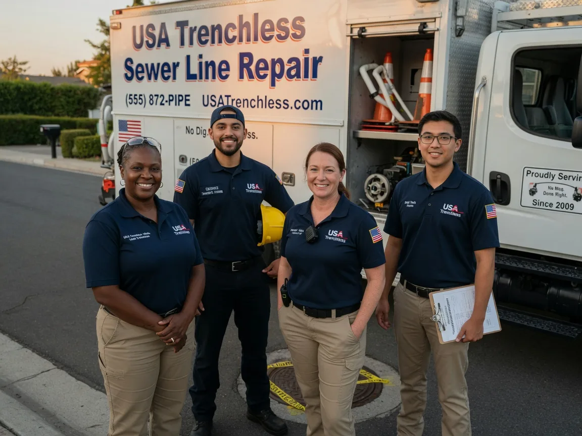 Sewer Line Repair company in Monroe, OK